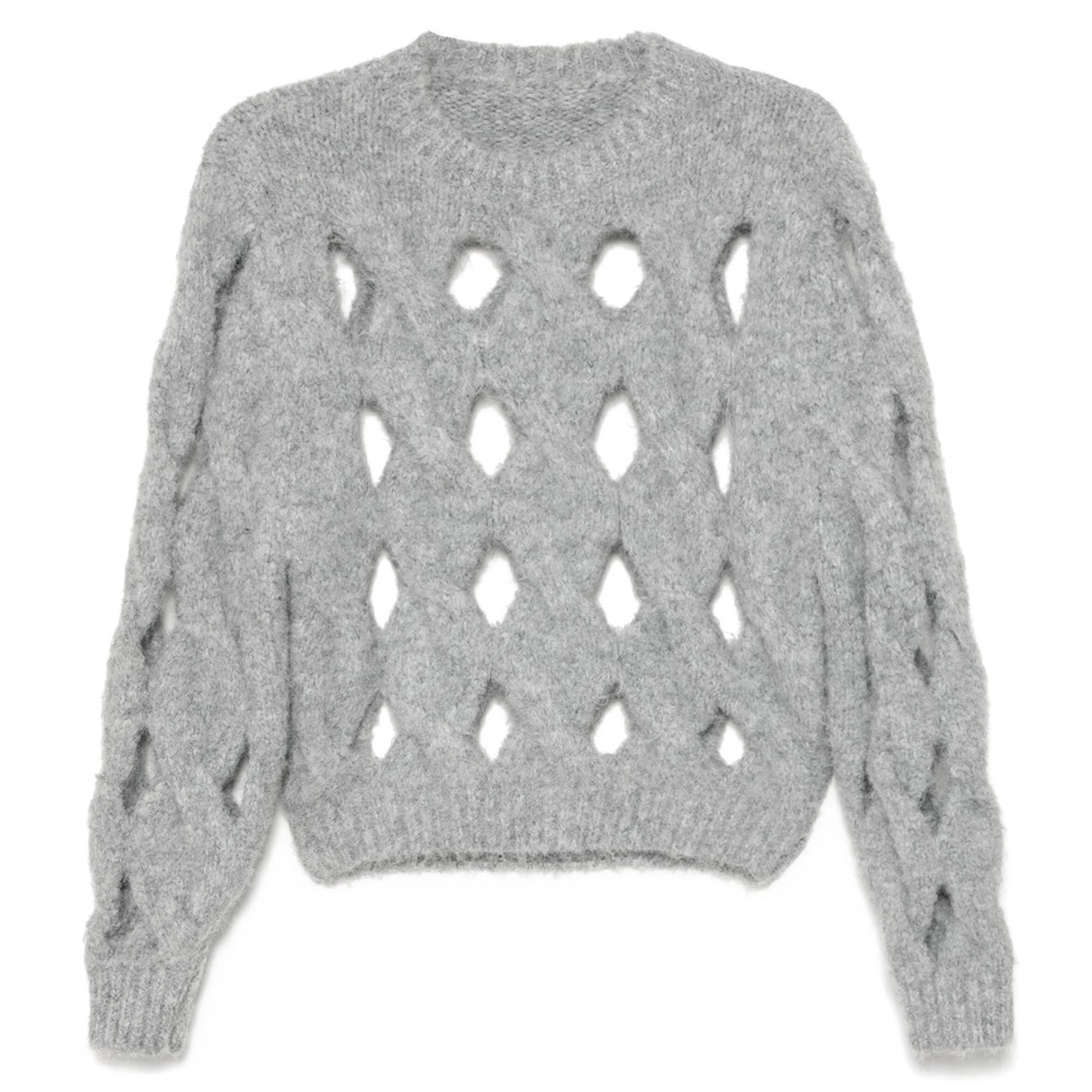 Cynthia Rowley Gray Knit Sweater